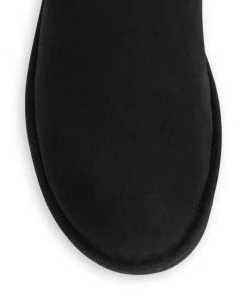 UGG Classic Heritage Suede & Shearling Classic Mini Bomber Boots For Men Chestnut -UGG Online Shop unnamed file 90