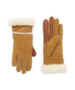 UGG Seamed Sheepskin Tech Gloves