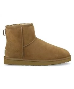 UGG Classic Heritage Suede & Shearling Classic Mini Bomber Boots For Men Chestnut -UGG Online Shop unnamed file 94